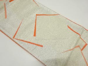 アンティーク　重ね色紙に古典柄織り出し袋帯（材料）